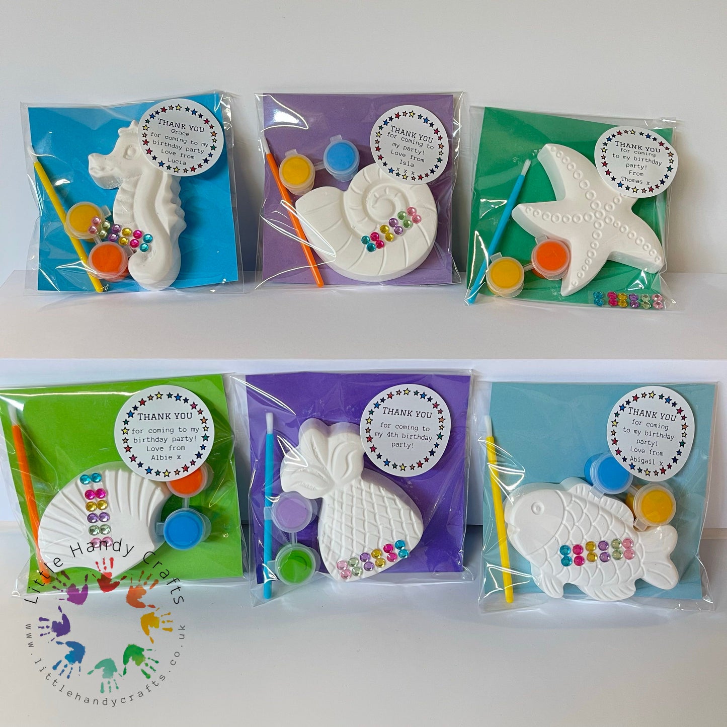 Under The Sea  Mini Kits - Personalised Party Bag Fillers