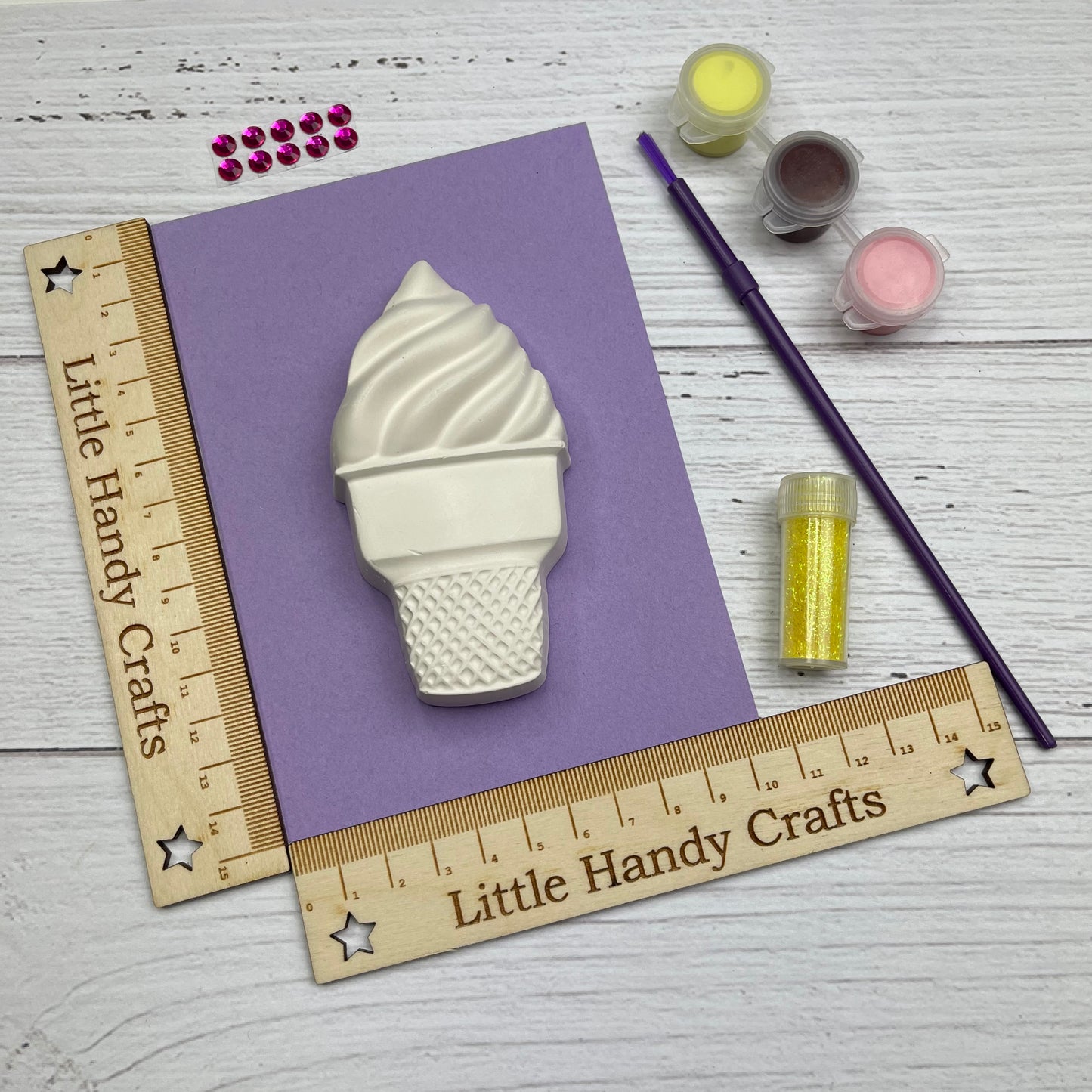 Large Icecream Party Bags with Personalised Tags